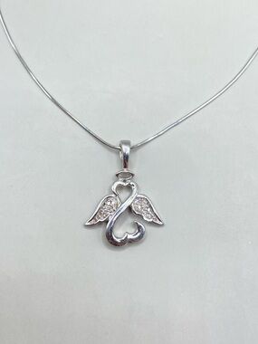 Kay Jewelers Open Hearts By Jane Seymour Heart Angel Wings Pendant Necklace